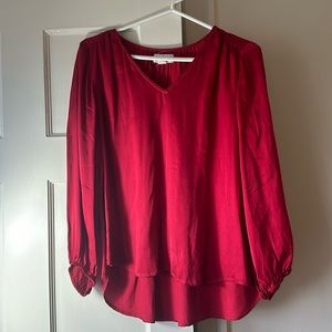 Pretty red blouse